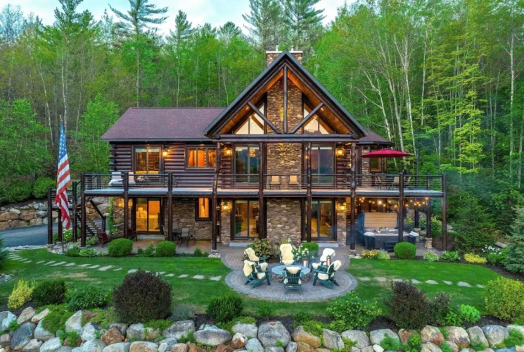 Luxury Log Home